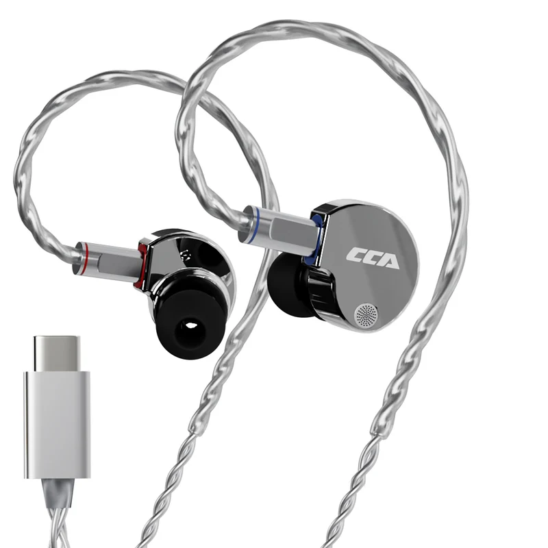 【CCA Phoenix】All-metal Dual Magnet Dynamic HiFi in Ear Monitors IEM Earphones