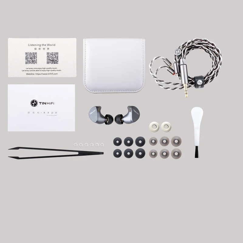【TINHIFI T5S】Unique 10mm Topping Diaphragm Dynamic Driver In Ear Monitors IEM Headphones