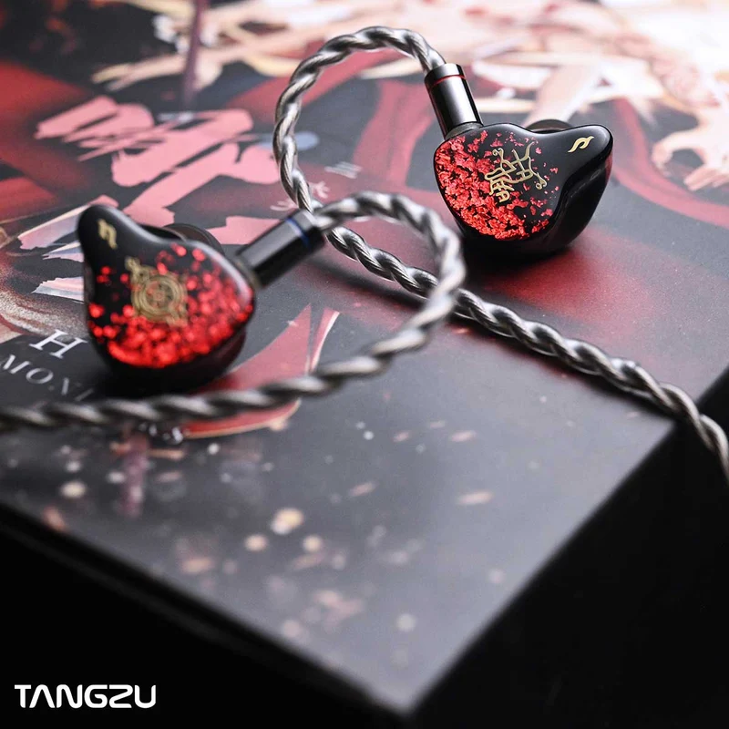 【Tangzu Nezha】6BA+1EST In Ear Monitors Multi-driver Wired Earbuds IEM, 3.5+4.4mm Cable