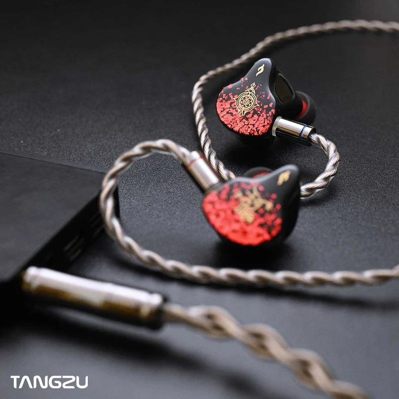 【Tangzu Nezha】6BA+1EST In Ear Monitors Multi-driver Wired Earbuds IEM, 3.5+4.4mm Cable