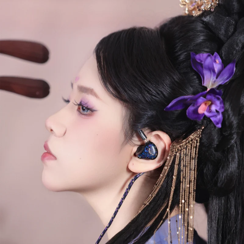 【Tangzu Tianpeng】1DD+6BA+1 Bone Conduction In Ear Monitor Headphones