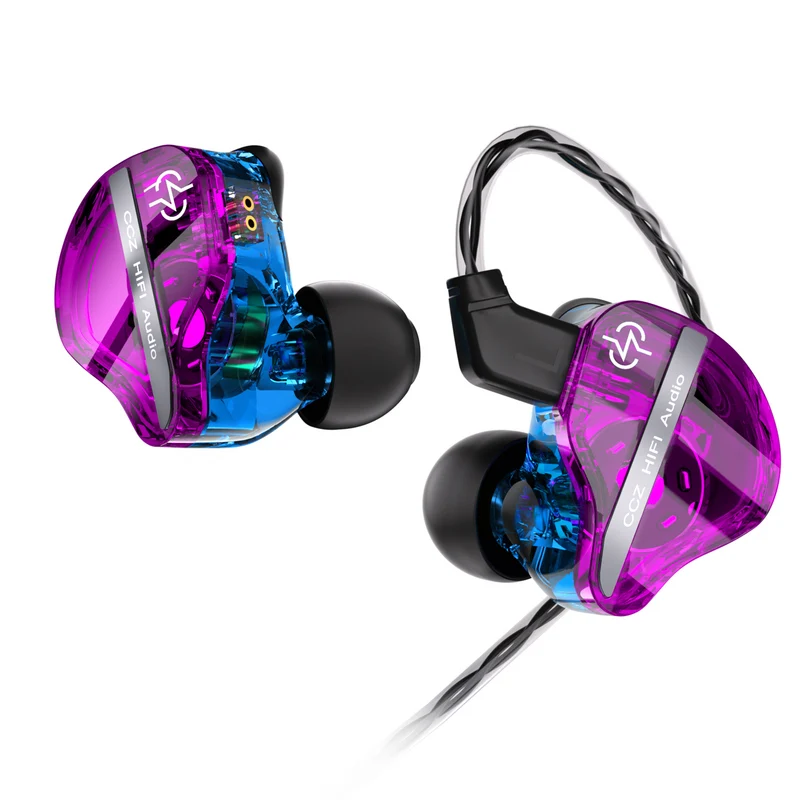 【CCZ DC01 Pro】10mm Dynamic Driver In Ear Monitor, Professional V-shape Tune