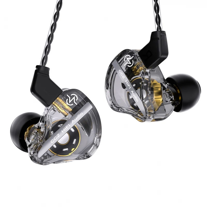 【CCZ DC01 Pro】10mm Dynamic Driver In Ear Monitor, Professional V-shape Tune