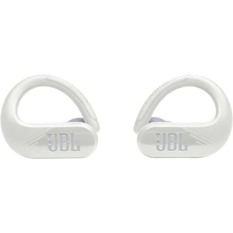 JBL Endurance Peak III | Casque de sport intra-auriculaire - 100 % sans fil - étanche - design Powerhook - blanc