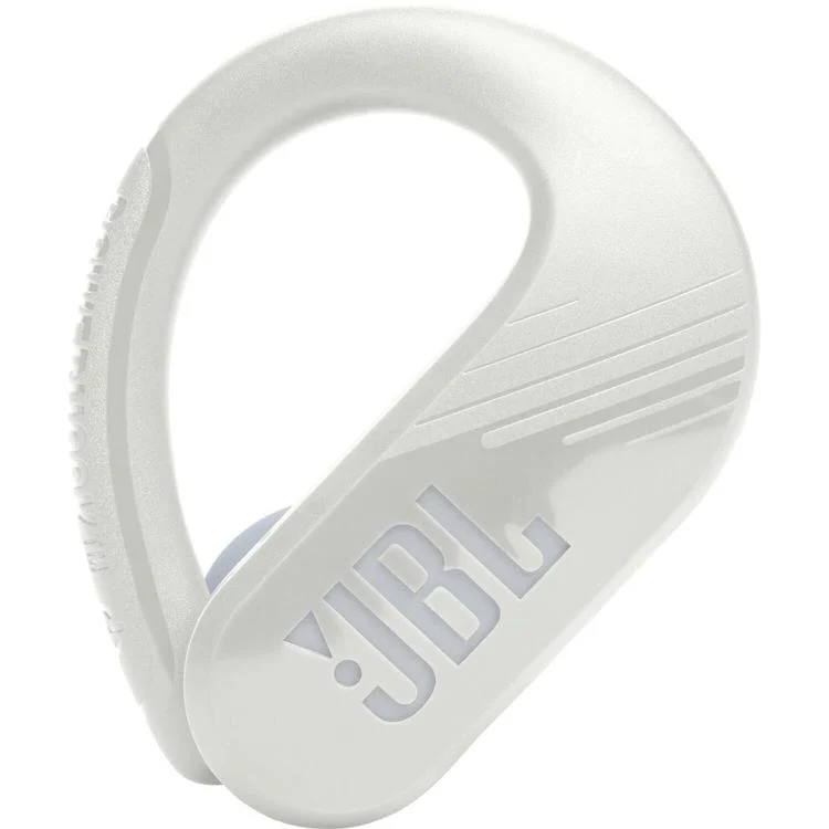 JBL Endurance Peak III | Casque de sport intra-auriculaire - 100 % sans fil - étanche - design Powerhook - blanc