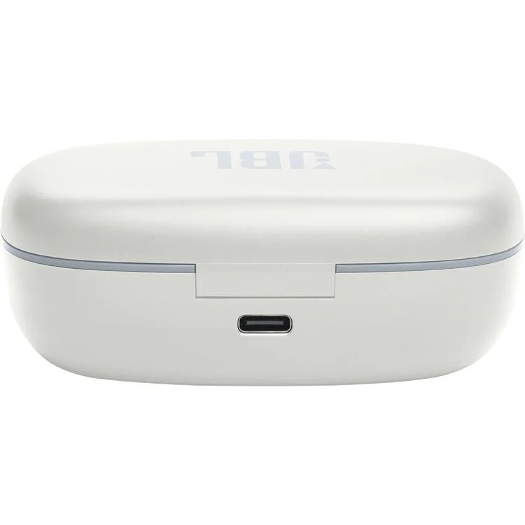 JBL Endurance Peak III | Casque de sport intra-auriculaire - 100 % sans fil - étanche - design Powerhook - blanc