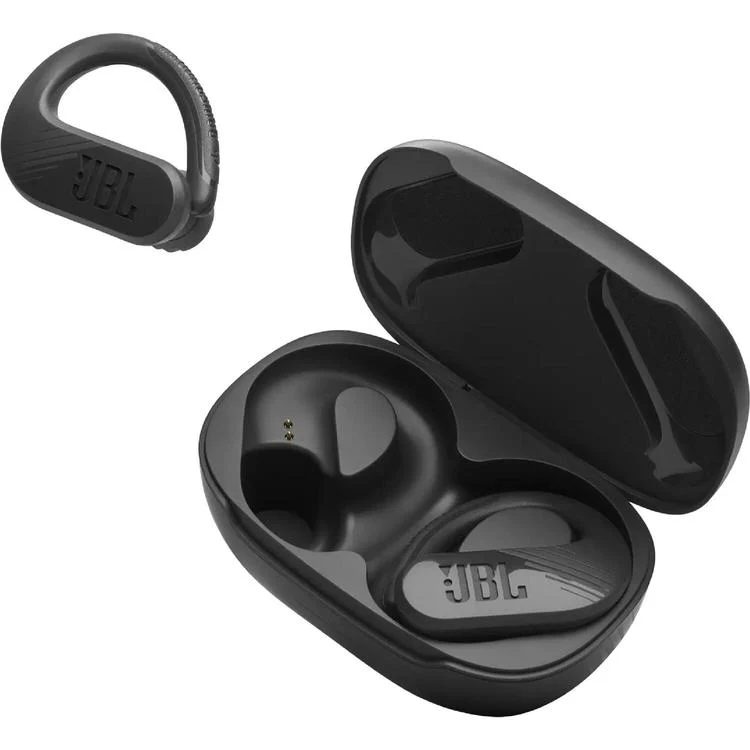 JBL Endurance Peak III | Casque de sport intra-auriculaire - 100 % sans fil - étanche - design Powerhook - noir
