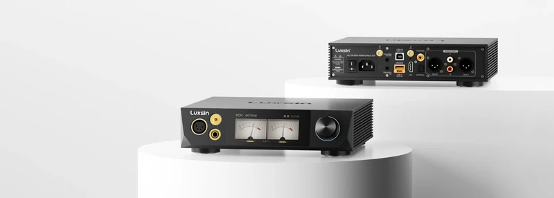 Luxsin X8 | Amplificateur de casques d'écoute avec 8 DAC intelligents