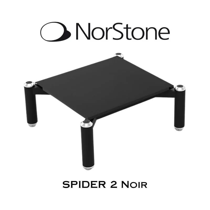 NORSTONE - SPIDER MODULE 2 Meuble HiFi - Verre noir 10'' (Unité)