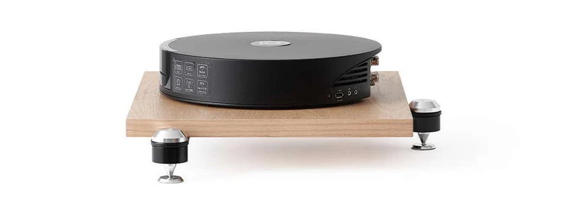 NORSTONE COPENHAGEN BASE | Module de base pour meuble audio haute-fidélité (Noir/Chêne)