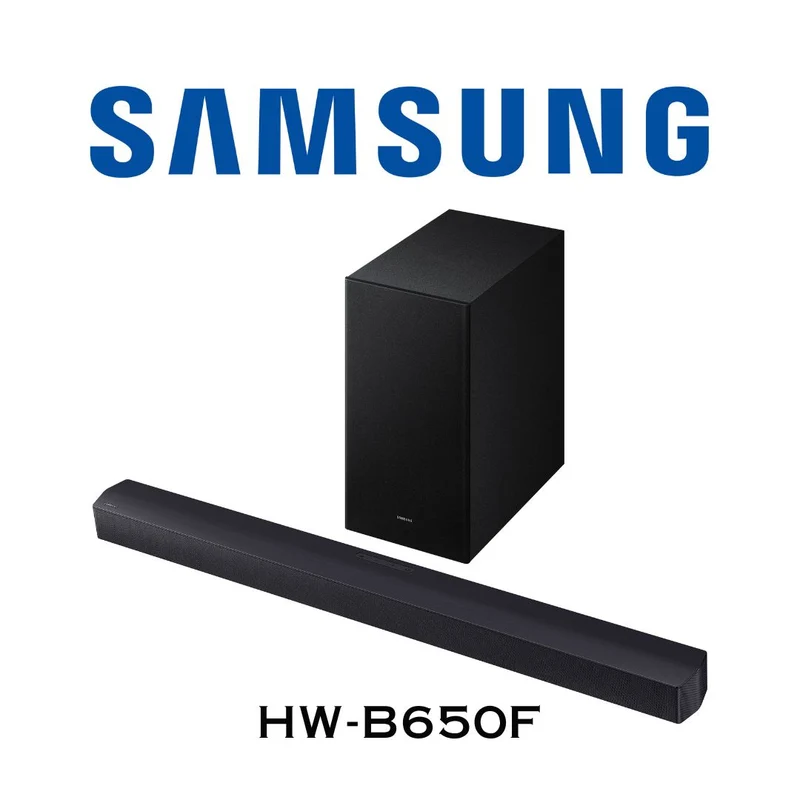 Samsung HW-B650F - Barre de son 3.1, 4 haut-parleurs, 430Watts Subwoofer sans-fil 6.5''