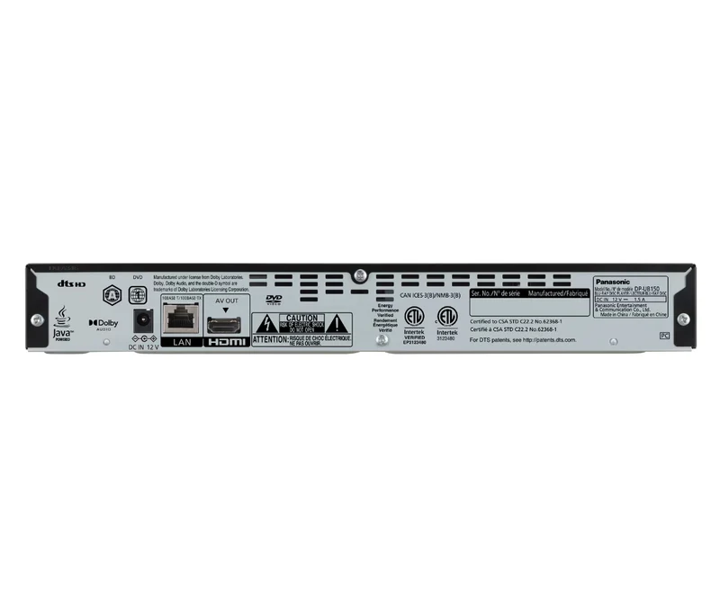 Panasonic DP-UB150 | Lecteur Blu-ray Ultra HD