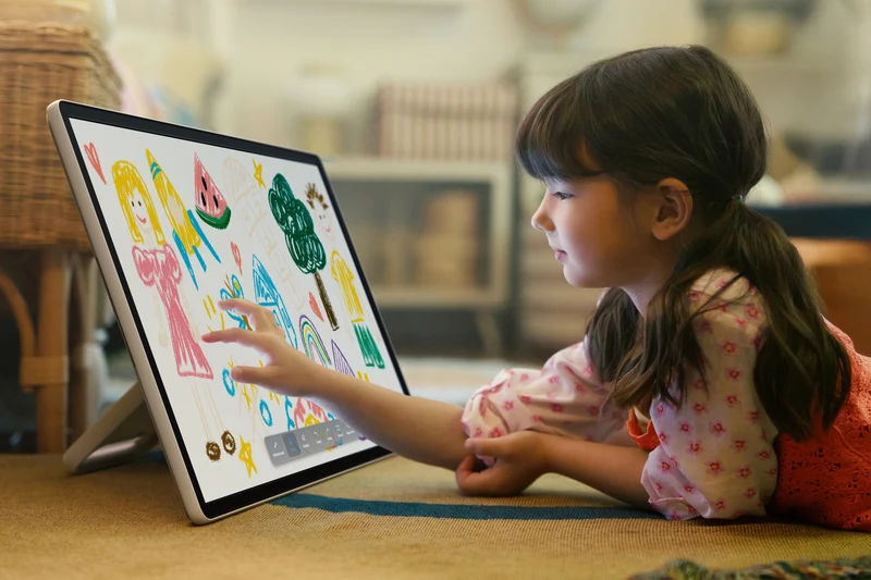 Samsung Moving Style UN27LSM7F | Écran mobile tactile interactif QHD 27"