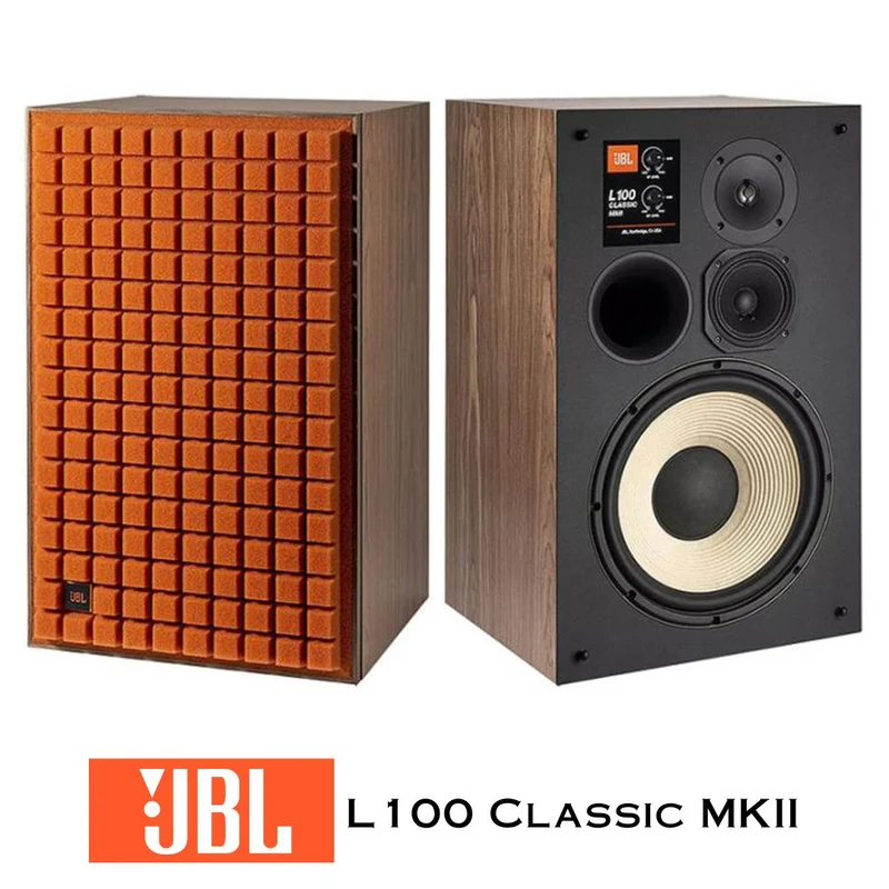 JBL L100 Classic MKII | Enceintes d'étagère 3 voies (sans supports)