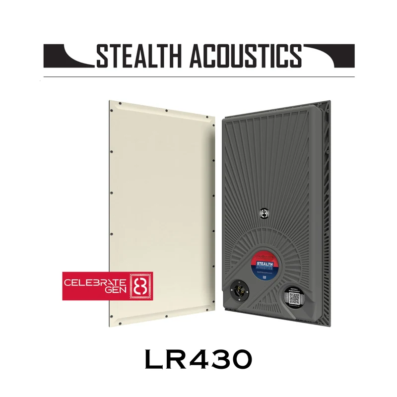 Stealth Acoustics LR430 | Enceinte invisible 3 voies avec 2 x hp 8'' (Unité)