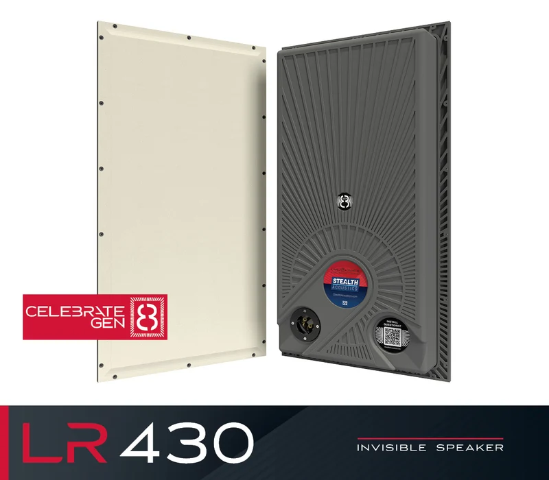 Stealth Acoustics LR430 | Enceinte invisible 3 voies avec 2 x hp 8'' (Unité)