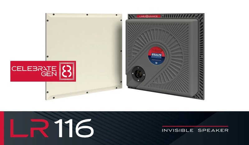 Stealth Acoustics LR116| Enceinte invisible 2 voies avec 1 hp 6.5'' (Unité)