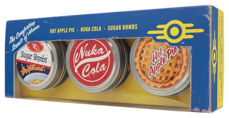 Coffret de 3 bougies parfumées Fallout Vault Dweller's