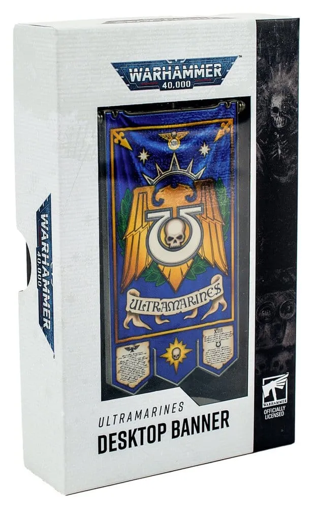 Warhammer 40,000 bannière de table Ultramarines