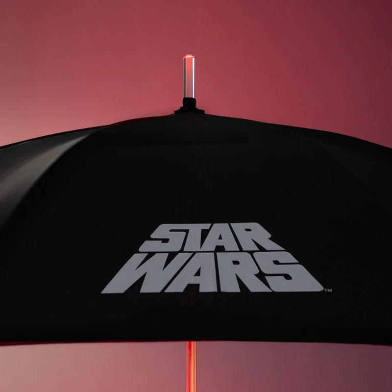 Parapluie Premium LED Star Wars - Sabre Laser de Dark Vador