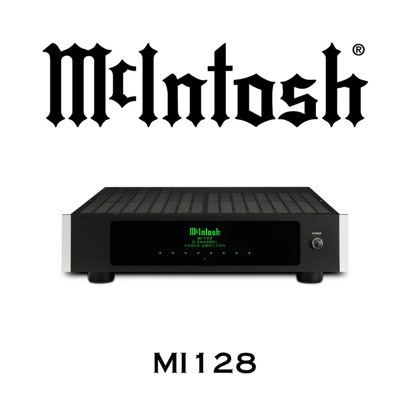 McIntosh MI128 | Amplificateur 150Watts x 8 Canaux 4Ohms
