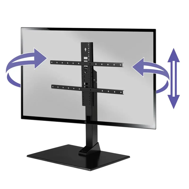 SANUS VSTV2 | Support sur pied pivotant pour téléviseurs de 40" à 86"