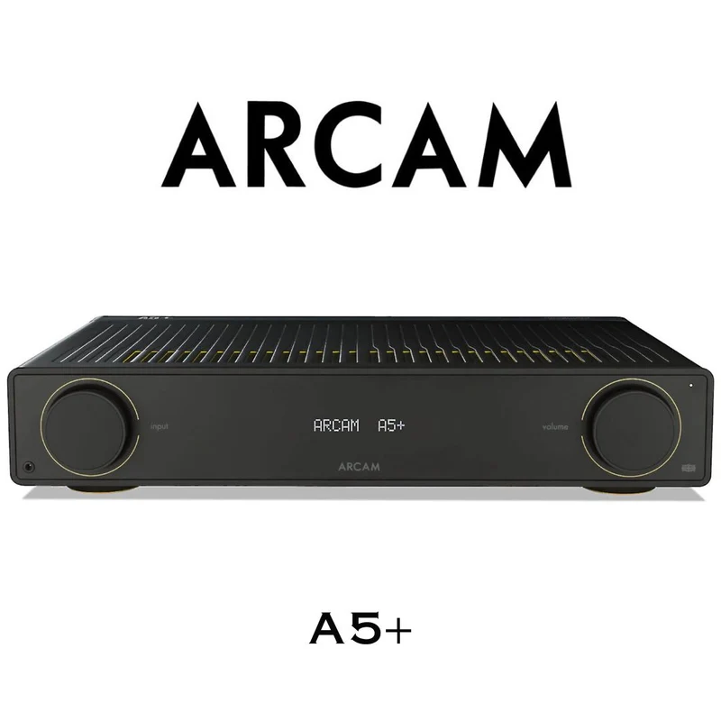 ARCAM A5+ | Amplificateur stéréo intégré 50Watts/Canal avec Bluetooth et Auracast