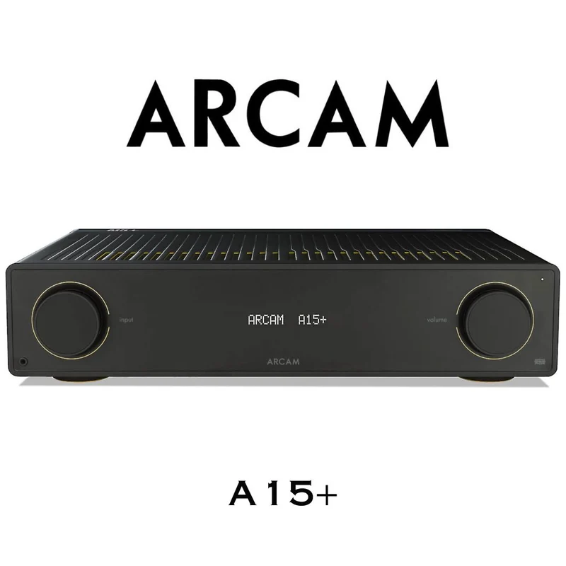 ARCAM A15+ | Amplificateur stéréo intégré 80Watts/Canal avec Bluetooth et Auracast