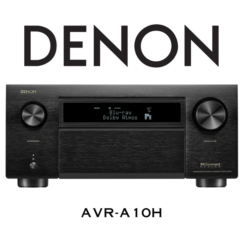 Denon AVR-A10H | Récepteur cinéma maison 13.4, 8K, 150W avec HEOS® Built-in