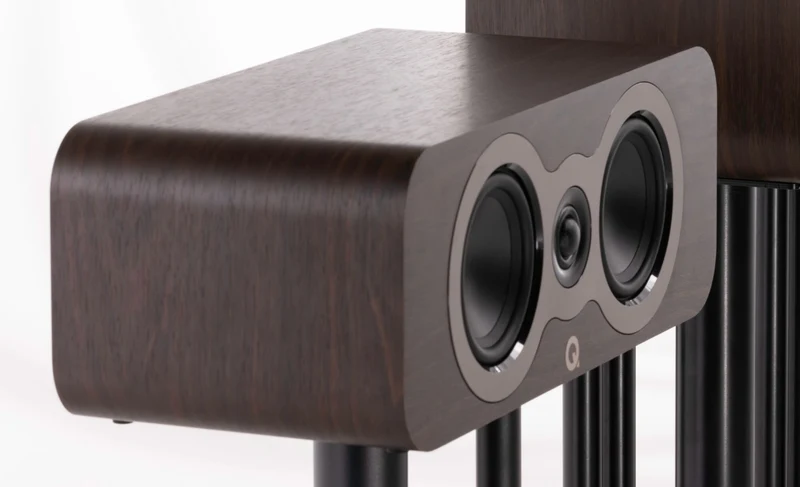 Q Acoustics 3090c | Enceinte centrale avec 2 x HP de basses de 5.5''