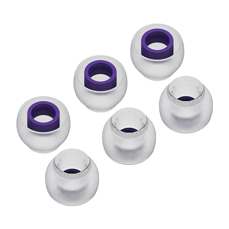 【TRI Clarion】IEMS Ear tips, Silicone in Ear Monitor Eartips, S/M/L-Enhanced Treble, Reduce Sibilance