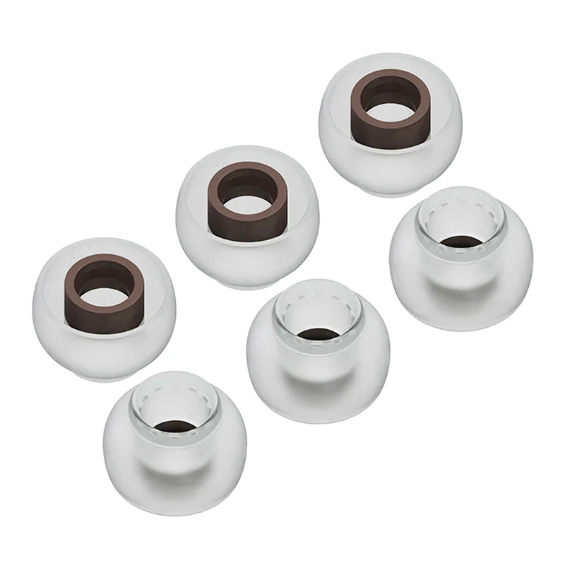 【TRI Clarion】IEMS Ear tips, Silicone in Ear Monitor Eartips, S/M/L-Enhanced Treble, Reduce Sibilance