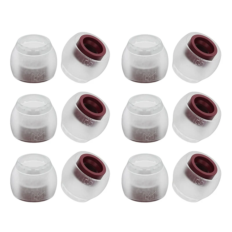 【TRI Clarion】IEMS Ear tips, Silicone in Ear Monitor Eartips, S/M/L-Enhanced Treble, Reduce Sibilance