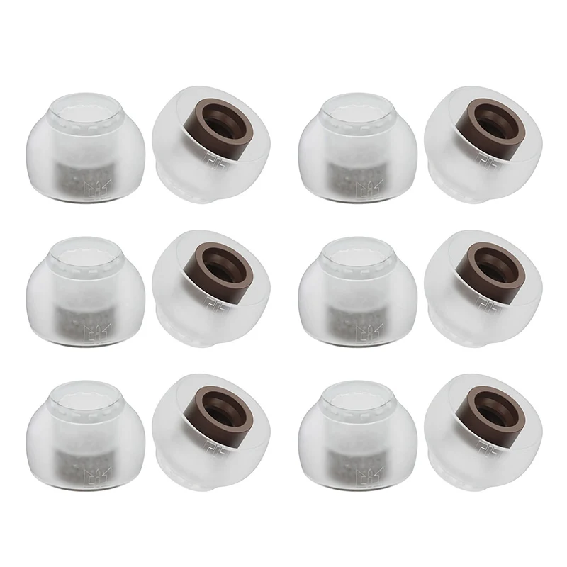 【TRI Clarion】IEMS Ear tips, Silicone in Ear Monitor Eartips, S/M/L-Enhanced Treble, Reduce Sibilance
