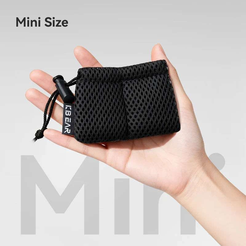 【KBEAR BP04】Mini Drawstring Portable Headphone Pouch/Storage Bag