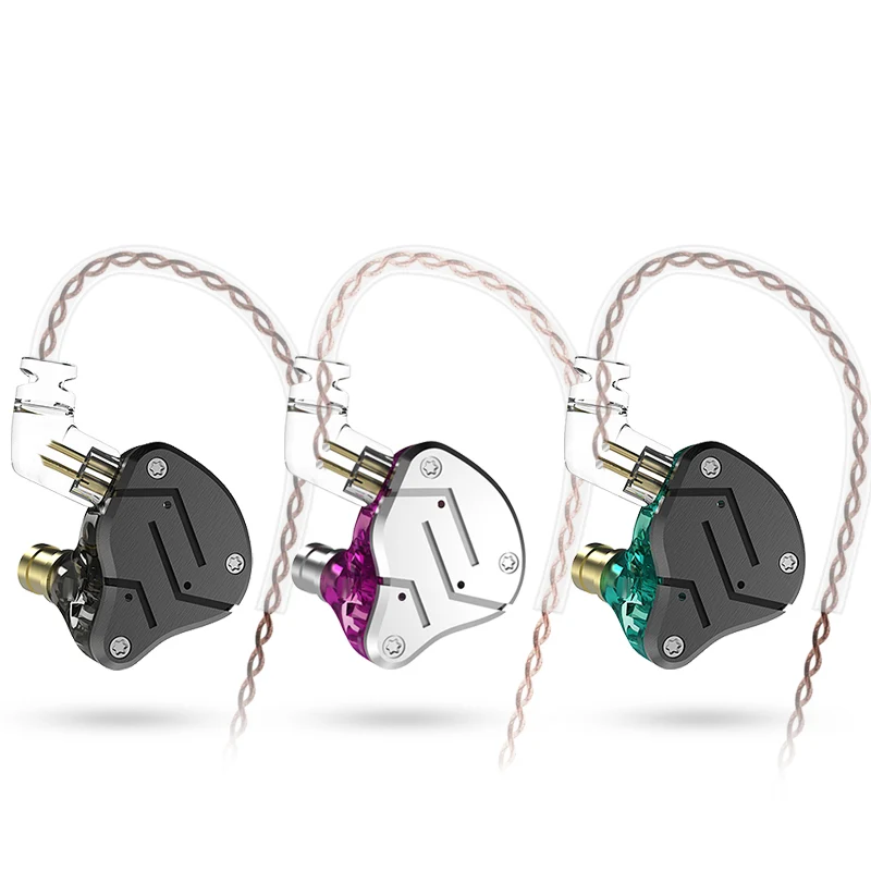 【KZ ZSN-Clearance】1BA 1DD Stereo High Fidelity in Ear Monitor Headphone for Audiophiles/Gamers/Musician