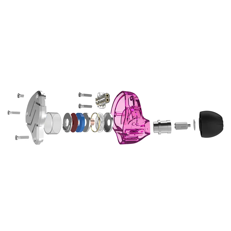 【KZ ZSN-Clearance】1BA 1DD Stereo High Fidelity in Ear Monitor Headphone for Audiophiles/Gamers/Musician
