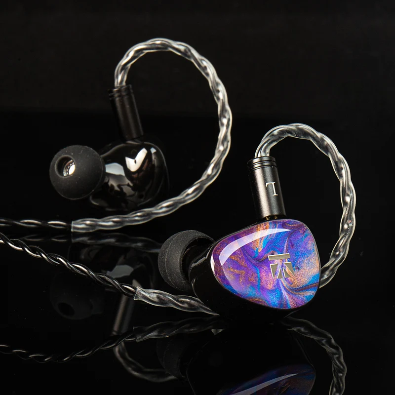 Bundle 1 KBEAR KB02+KBEAR BP02 Headphone Leather Bag