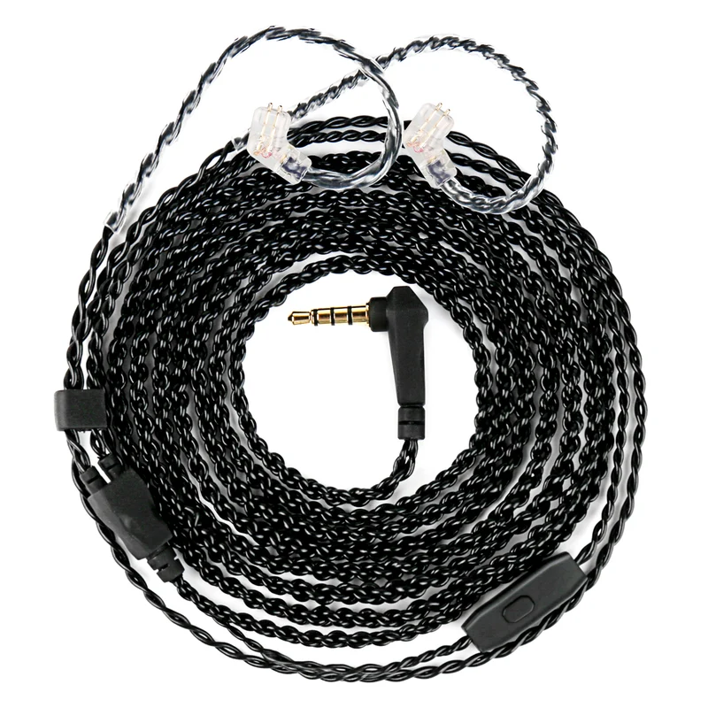 【CCZ C04——Clearance】1.5M High-purity OFC Upgraded Cable, Restore the original sound, 2PIN/QDC/TFZ