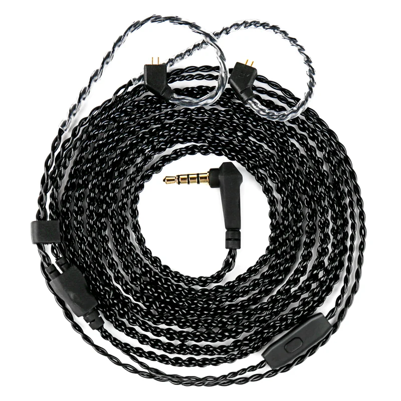 【CCZ C04——Clearance】1.5M High-purity OFC Upgraded Cable, Restore the original sound, 2PIN/QDC/TFZ