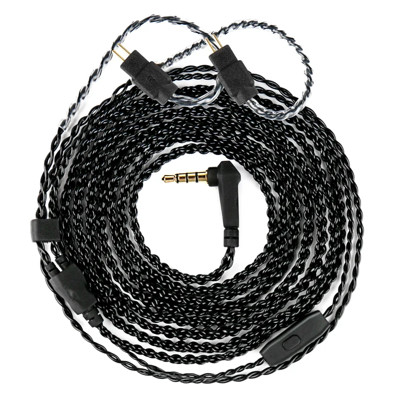 【CCZ C04——Clearance】1.5M High-purity OFC Upgraded Cable, Restore the original sound, 2PIN/QDC/TFZ