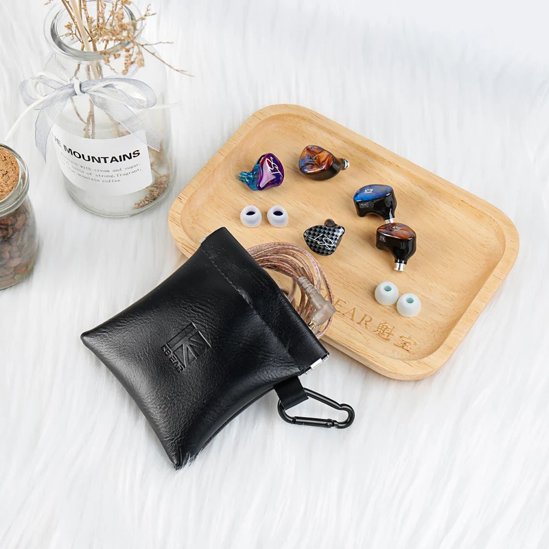 【KBEAR BP01 Plus】Magnetic Self-Closing Case for Headphones & Tech Accessories, Earphone Storage Case