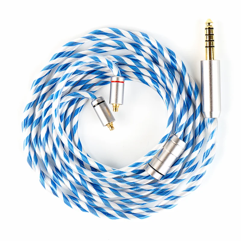 【KBEAR Frost——Clearance】6N 2-Strand Twisted-Pair 71-Core OCC Gold-plated HiFi Earphone Upgrade Cable