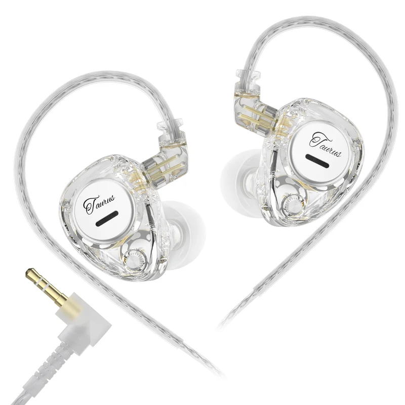 【KZ Taurus】Horizontal Dual DD in ear Monitor IEM Headphones HIFI Gaming Earbuds
