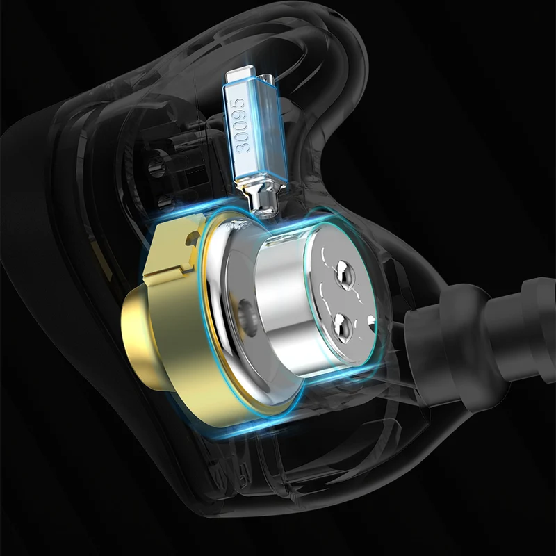 【KZ ZEX Pro——Clearance】Triple Hybrid Driver HiFi in Ear Earphone KZ ZEXPro IEMs Earbuds with Detachable 0.75mm 2Pin Silver-Plated Cable