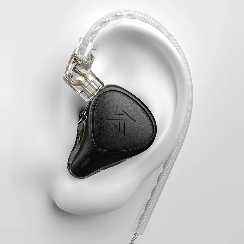 【KZ ZEX Pro——Clearance】Triple Hybrid Driver HiFi in Ear Earphone KZ ZEXPro IEMs Earbuds with Detachable 0.75mm 2Pin Silver-Plated Cable