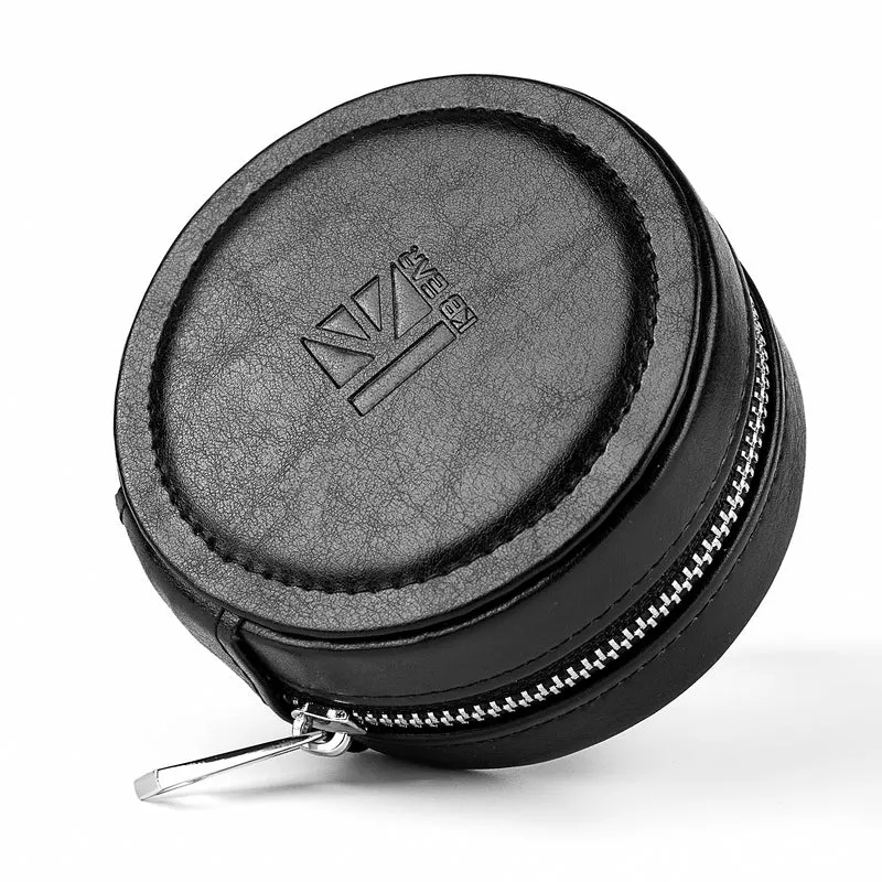 【KBEAR K-Lord】High-end Round Zipper Earphone Storage Case HIFI Accessories
