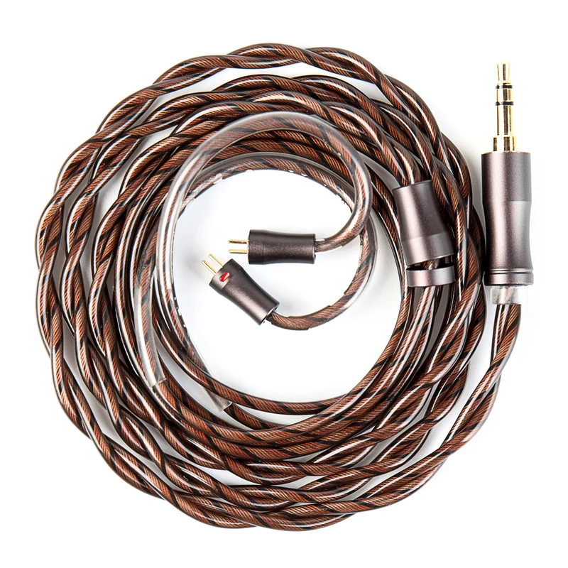 【KBEAR Cadence】Upgrade Cable for HiFi Earphones, Mixed Silver-Plated & Pure Copper Conductors