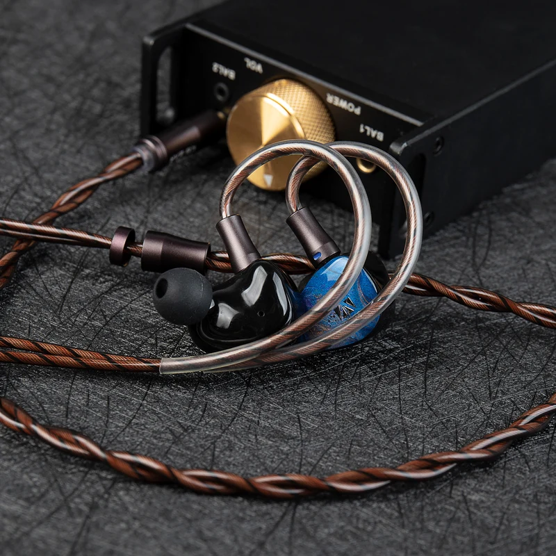 【KBEAR Cadence】Upgrade Cable for HiFi Earphones, Mixed Silver-Plated & Pure Copper Conductors