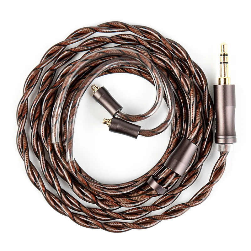 【KBEAR Cadence】Upgrade Cable for HiFi Earphones, Mixed Silver-Plated & Pure Copper Conductors